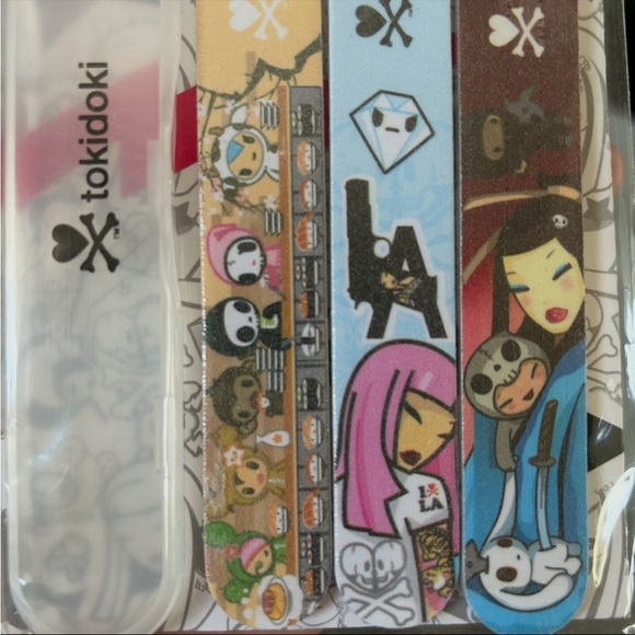 Tokidoki x Sephora Nail Files & Case Set Serie Due/Series 2 Rare Collectible NWT - Picture 5 of 5